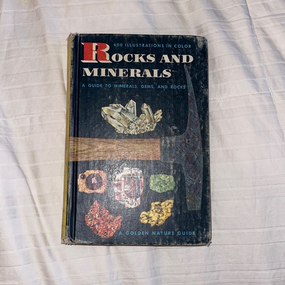 rocks and minerals book